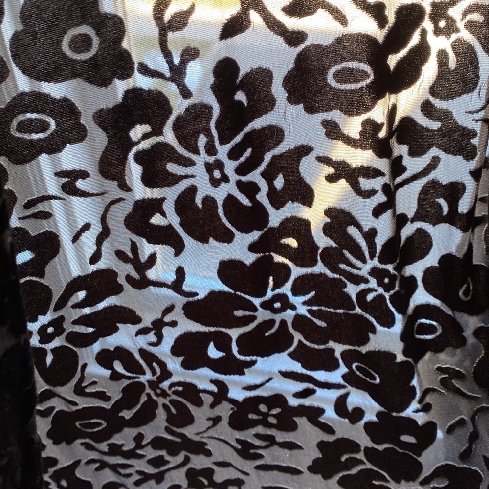 Vintage black long sleeve blouse - Picture 4 of 5